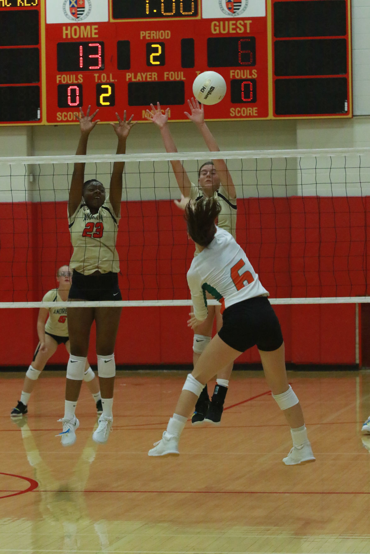 Gallery: Girls volleyball - Wheeler at Andrean